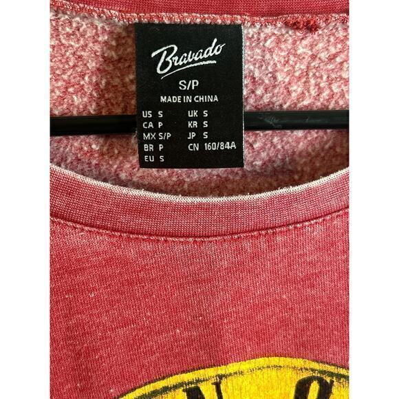 Bravada Top Guns n ‎ Roses long sleeve size s/p small - Picture 3 of 5